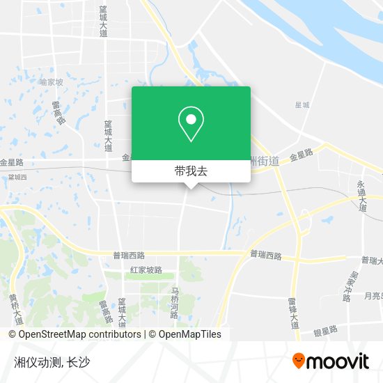 湘仪动测地图