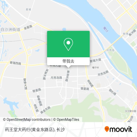 药王堂大药行(黄金东路店)地图