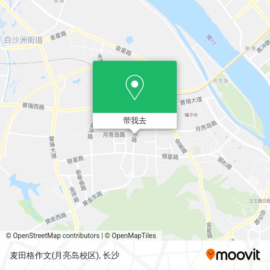 麦田格作文(月亮岛校区)地图