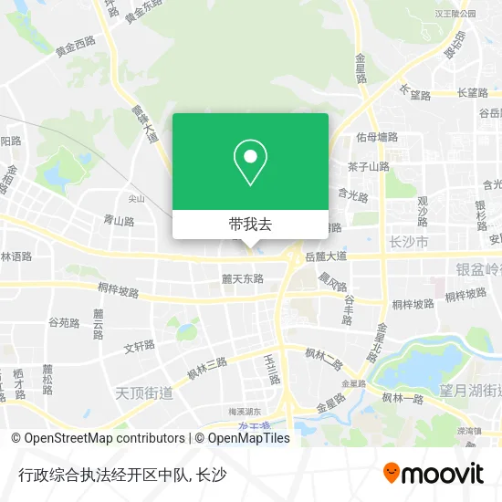 行政综合执法经开区中队地图