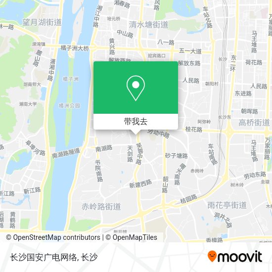 长沙国安广电网络地图