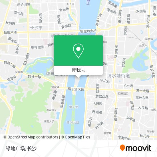 绿地广场地图