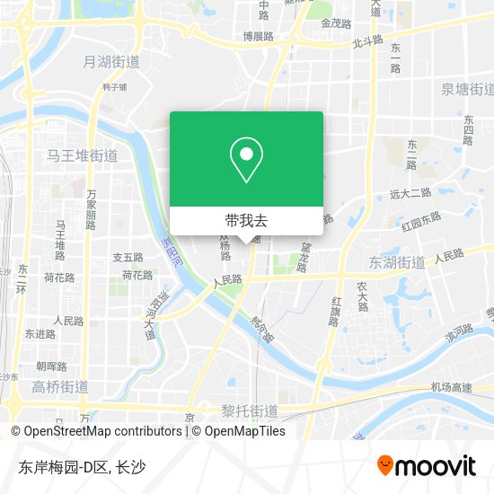 东岸梅园-D区地图