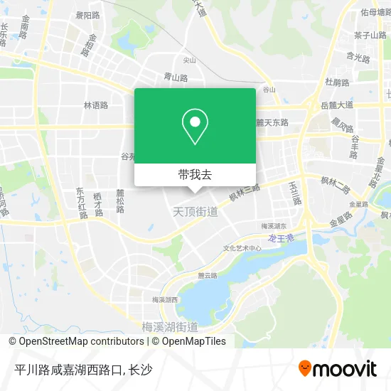 平川路咸嘉湖西路口地图