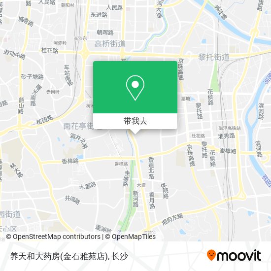 养天和大药房(金石雅苑店)地图