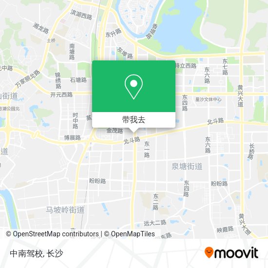 中南驾校地图