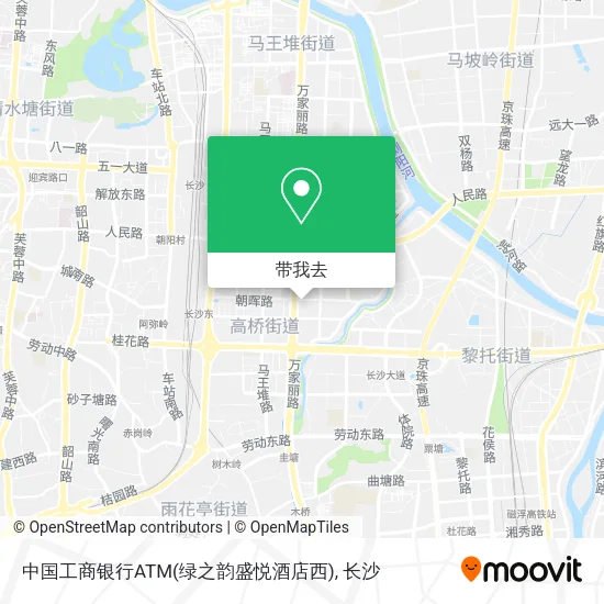 中国工商银行ATM(绿之韵盛悦酒店西)地图