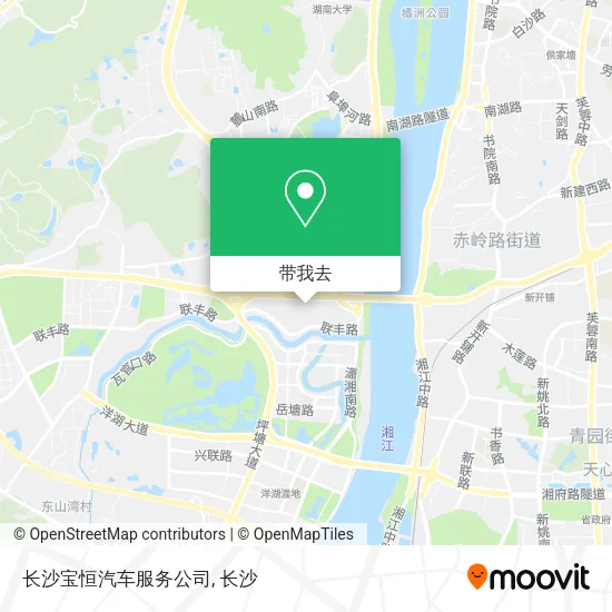 长沙宝恒汽车服务公司地图