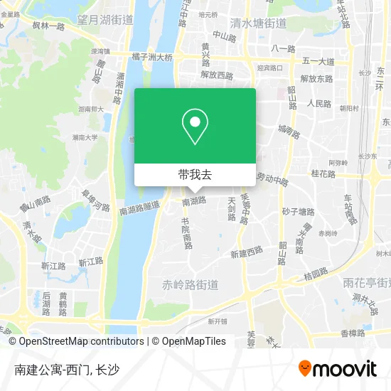 南建公寓-西门地图