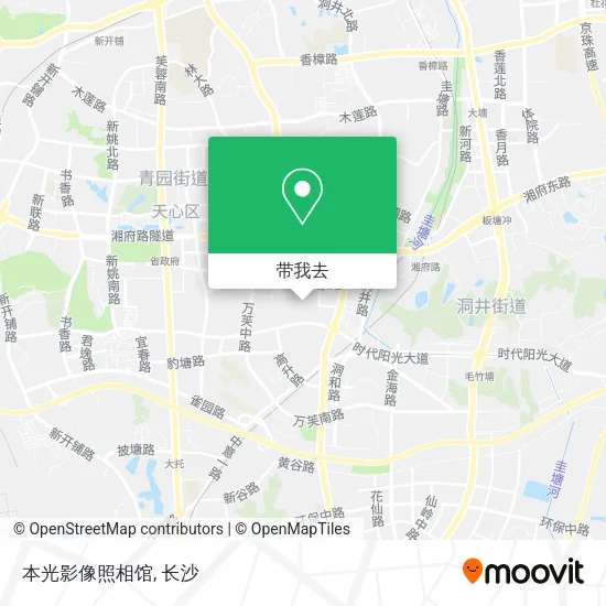 本光影像照相馆地图