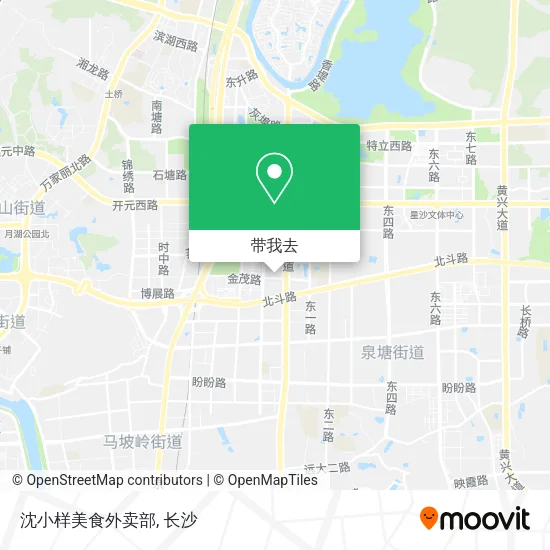 沈小样美食外卖部地图