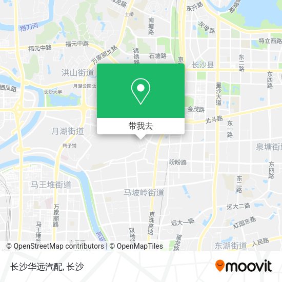 长沙华远汽配地图