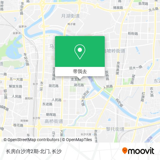 长房白沙湾2期-北门地图