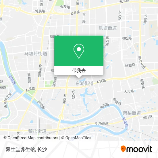藏生堂养生馆地图