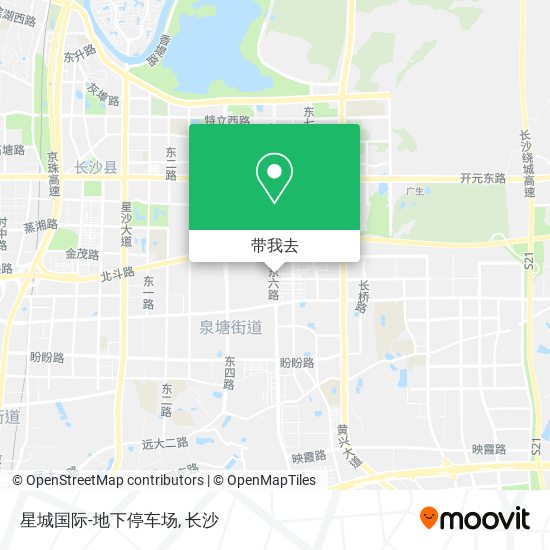 星城国际-地下停车场地图
