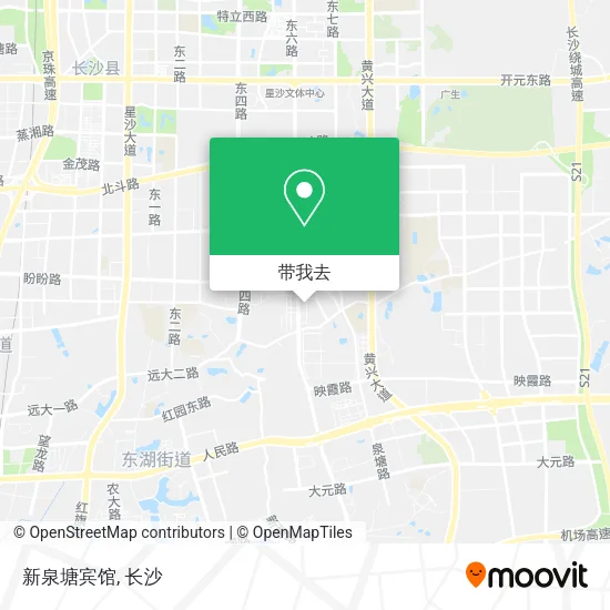 新泉塘宾馆地图