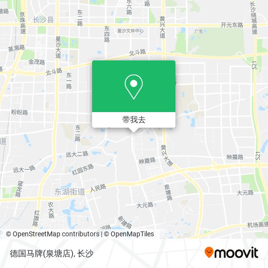 德国马牌(泉塘店)地图