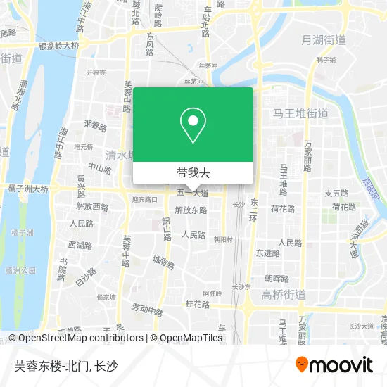 芙蓉东楼-北门地图