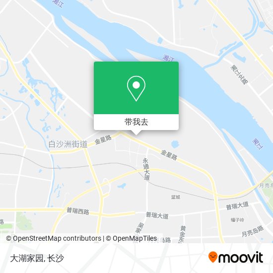 大湖家园地图