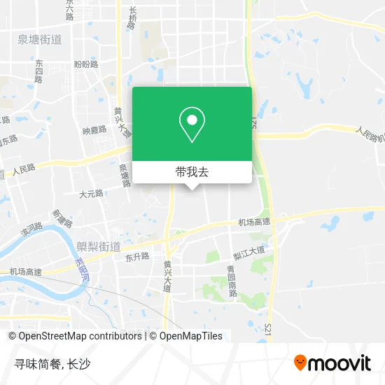 寻味简餐地图