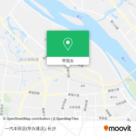 一汽丰田店(华兴通店)地图