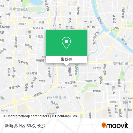 新塘垅小区-33栋地图