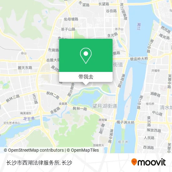 长沙市西湖法律服务所地图