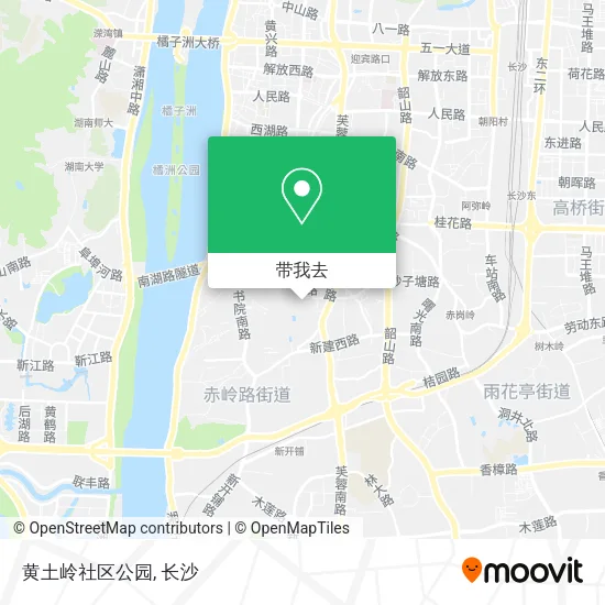 黄土岭社区公园地图