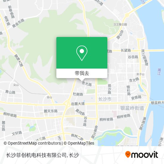 长沙菲创机电科技有限公司地图