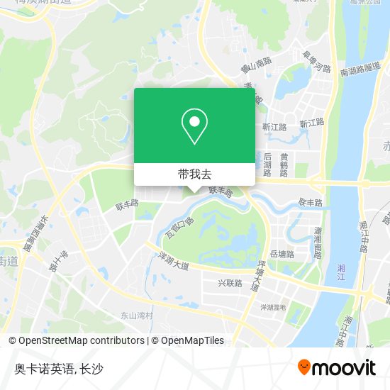 奥卡诺英语地图