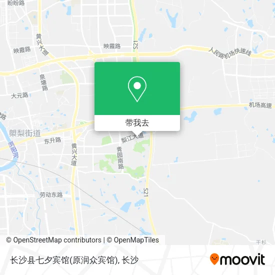 长沙县七夕宾馆(原润众宾馆)地图