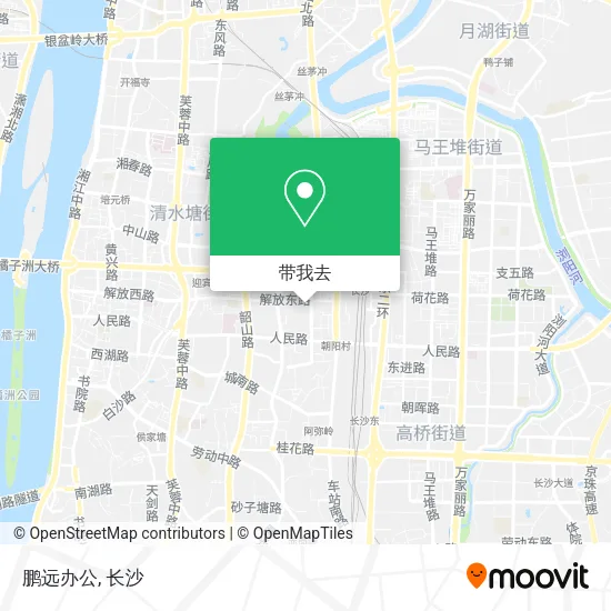 鹏远办公地图