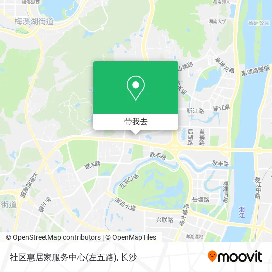 社区惠居家服务中心(左五路)地图