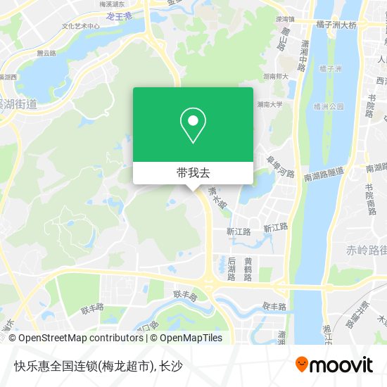 快乐惠全国连锁(梅龙超市)地图