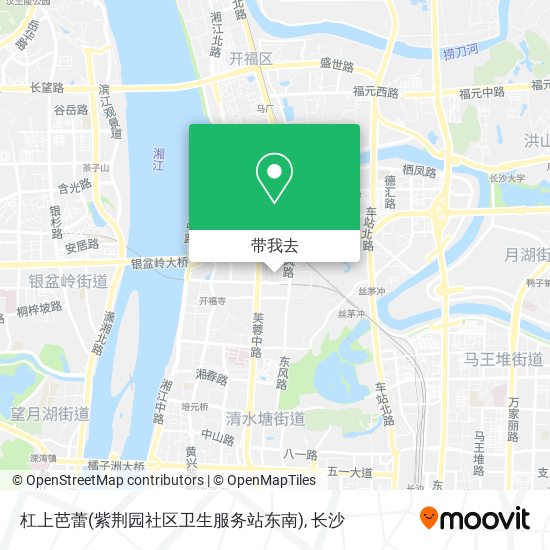 杠上芭蕾(紫荆园社区卫生服务站东南)地图