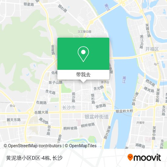 黄泥塘小区D区-4栋地图