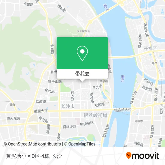 黄泥塘小区D区-4栋地图