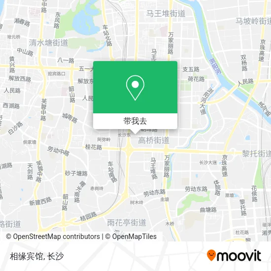 相缘宾馆地图
