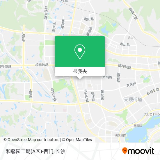 和馨园二期(A区)-西门地图