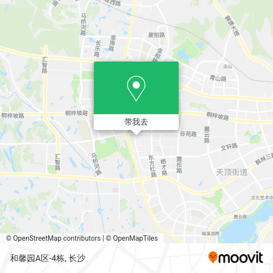 和馨园A区-4栋地图