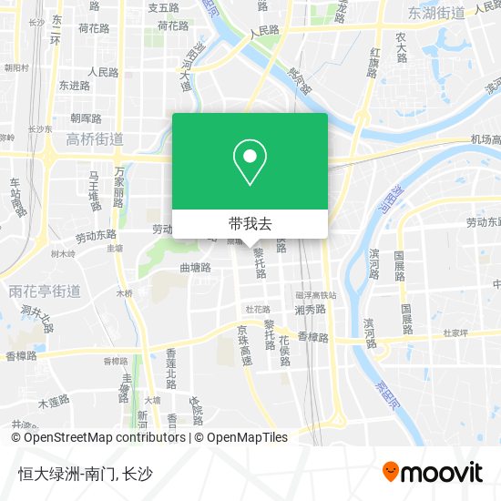恒大绿洲-南门地图