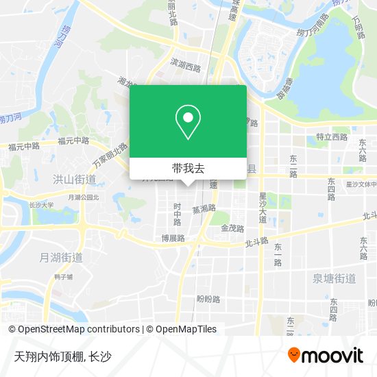 天翔内饰顶棚地图