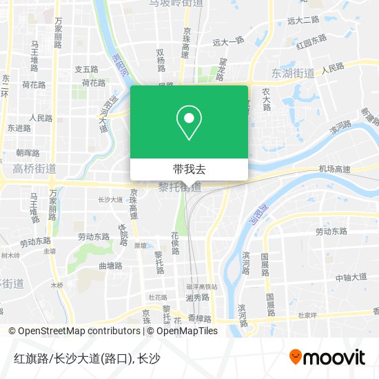 红旗路/长沙大道(路口)地图