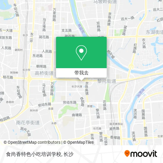 食尚香特色小吃培训学校地图