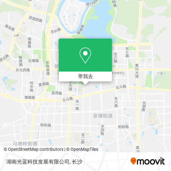 湖南光蓝科技发展有限公司地图