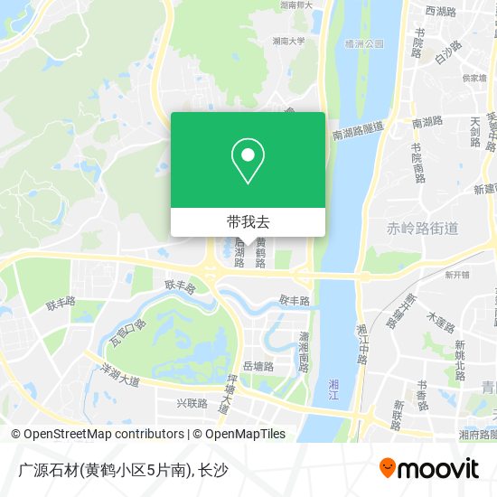 广源石材(黄鹤小区5片南)地图