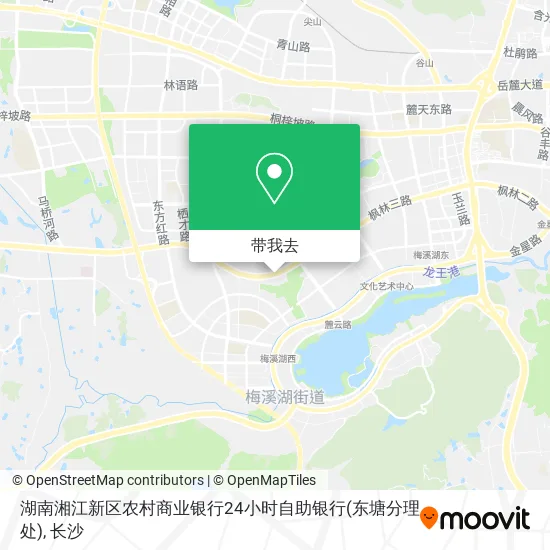 湖南湘江新区农村商业银行24小时自助银行(东塘分理处)地图