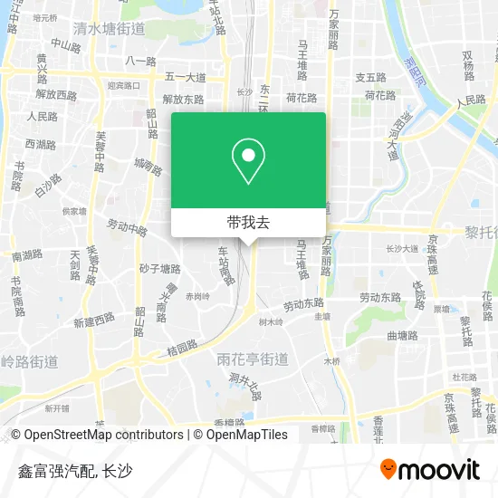 鑫富强汽配地图