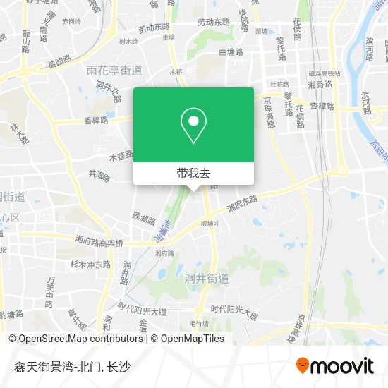 鑫天御景湾-北门地图