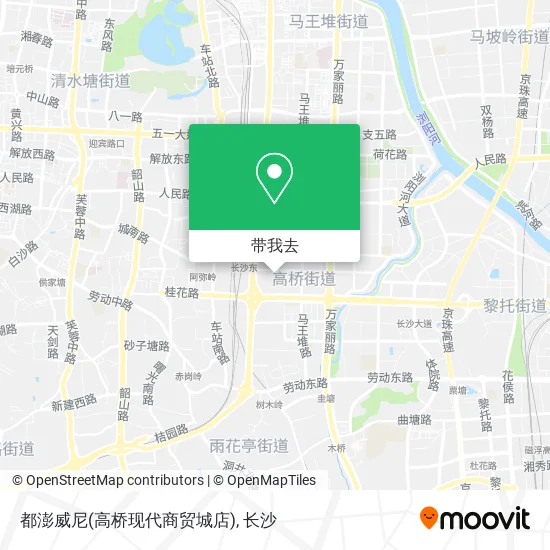 都澎威尼(高桥现代商贸城店)地图